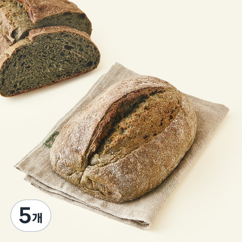 [로켓프레시] 바른식방 쑥 깜빠뉴, 400g, 5개, 1개입