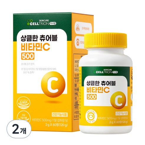 이너랩 상큼한 츄어블 비타민C 500
