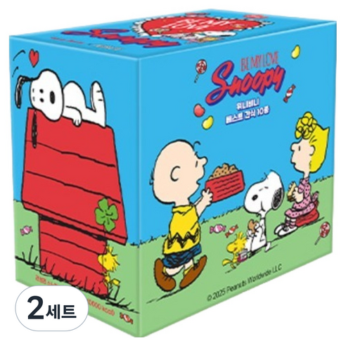 위니비니 스누피 러블리 스윗박스 간식세트 520g