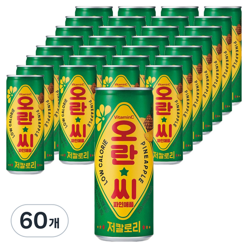 오란씨 파인애플 탄산음료