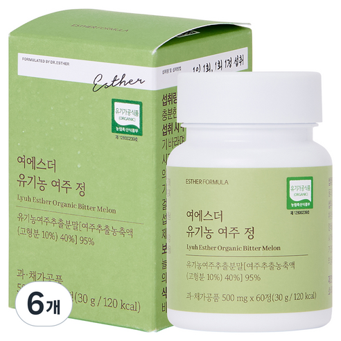 에스더포뮬러 여에스더 유기농 여주 정 30g