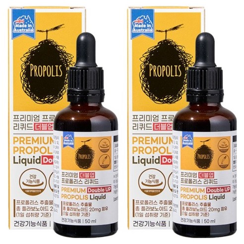 제너럴라이프 프리미엄 프로폴리스 리퀴드 더블업, 50ml, 2개