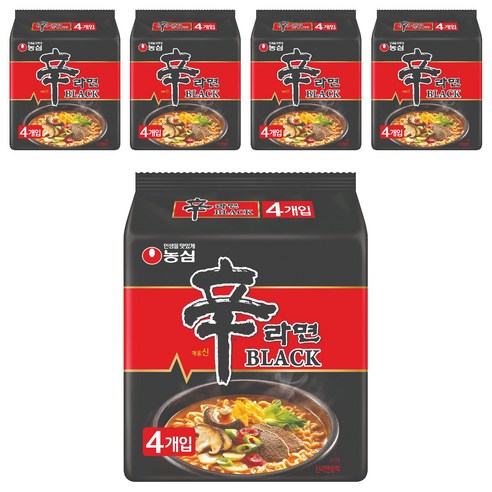 신라면 블랙 134g