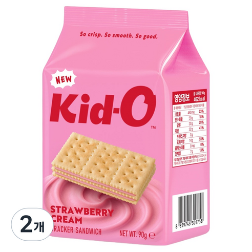 키드오 딸기, 2개, 90g