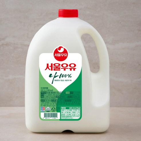 서울우유 1급A우유, 3L, 1개