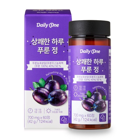 데일리원 상쾌한 하루 푸룬 정