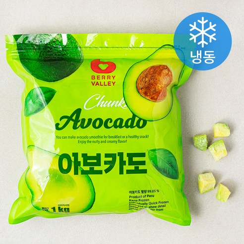 [로켓프레시] 베리밸리 아보카도 (냉동)