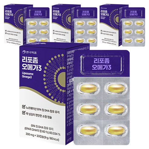 안국약품 리포좀 오메가 3 9g