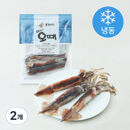 [로켓프레시] 오바다 국내산 초코오징어 (냉동)