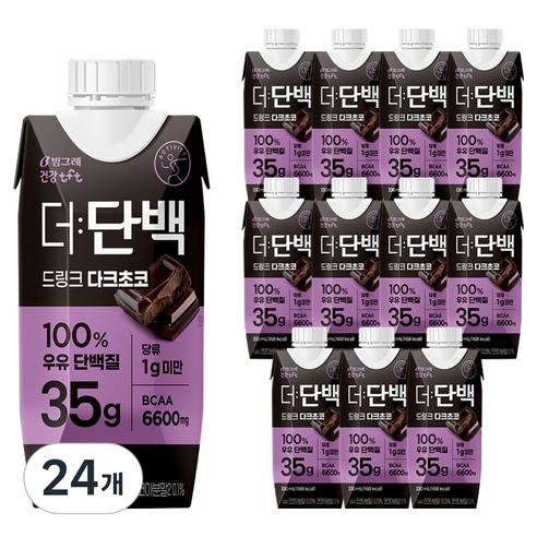 더단백 드링크 다크초코