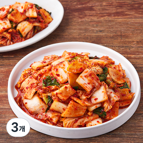 [로켓프레시] 콕집어콕 콕 무맛김치, 3kg, 3개