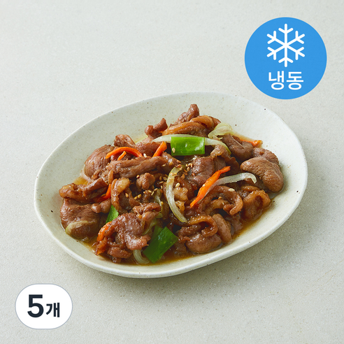 [로켓프레시] 퀸덕 간장 양념 오리불고기 (냉동), 200g, 5개