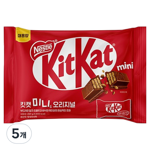 KitKat 미니 오리지널 초코바 33p