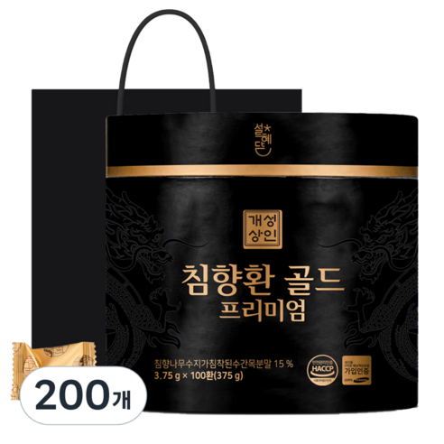 개성상인 침향환 골드 프리미엄