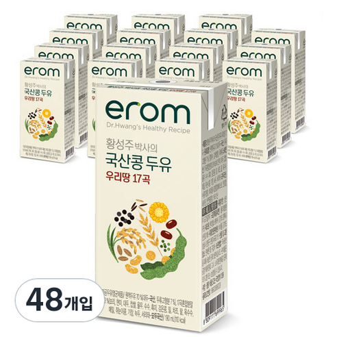 이롬 황성주 박사의 국산콩 두유 우리땅 17곡