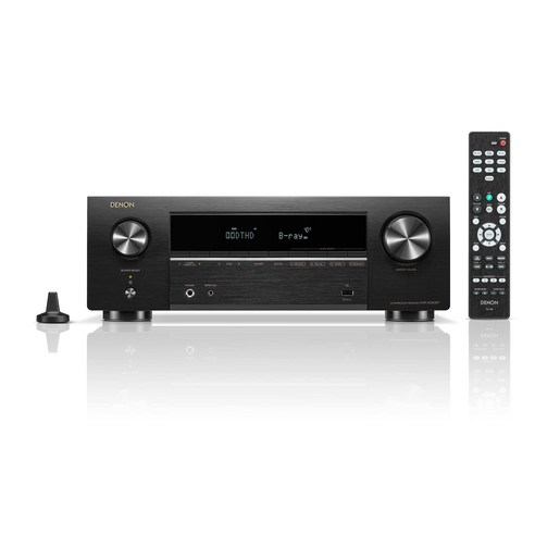 Denon AVR-X580BT 5.2ch AV 8K Ultra HD, HDR10+, eARC AVR-X580BTK 데논 서라운드 리시버