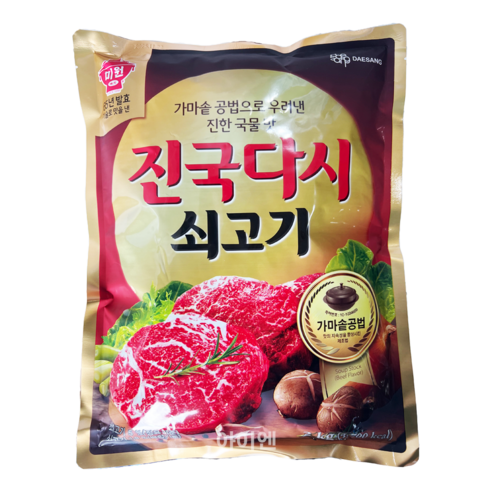 대상 쇠고기진국다시 2kg 6개입