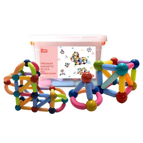 티처스 ECE 자석블럭 맥스팀블럭 85pcs 어린이 장난감 완구, 단품, 1개