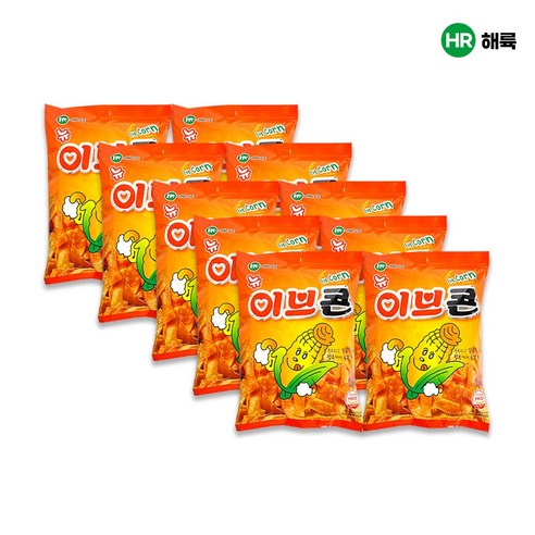 이브콘 옥수수 스낵 옛날 추억의 과자 불량식품