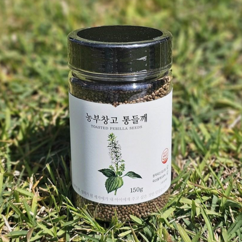 농부창고 [ 원적외선으로 볶은 ] 국산 햇 통들깨 150g, 2개, 150g