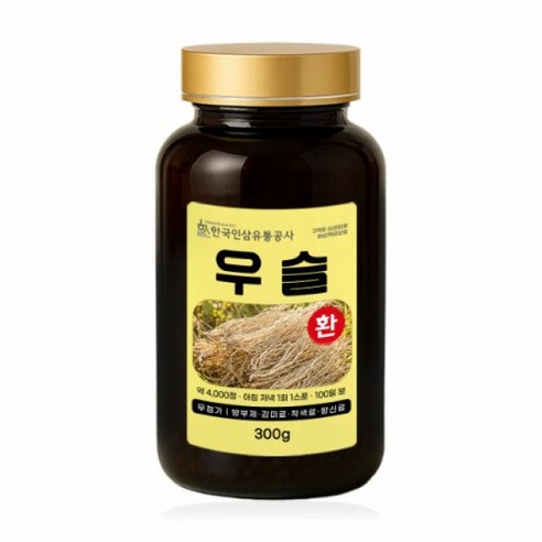 국산 우슬환 두충 오가피 300g 약4000정