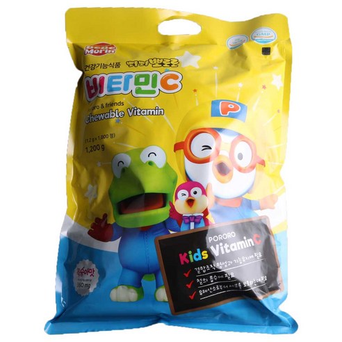 뽀로로 복숭아맛 유아 비타민C