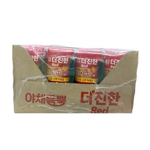 롯데칠성음료 야채듬뿍 더진한 레드