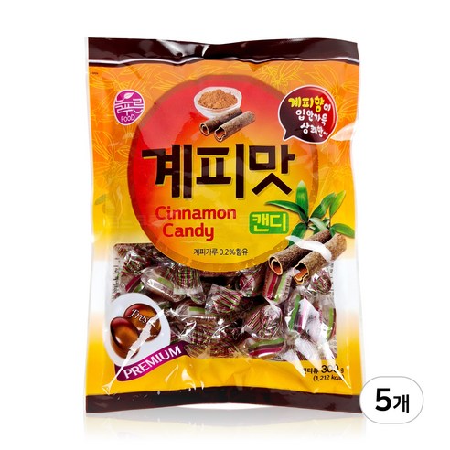 늘푸른식품 계피맛캔디 300g (무료배송)