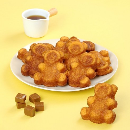 파미유 곰돌이 마들렌 카라멜 1박스 15개입, 15개, 35g