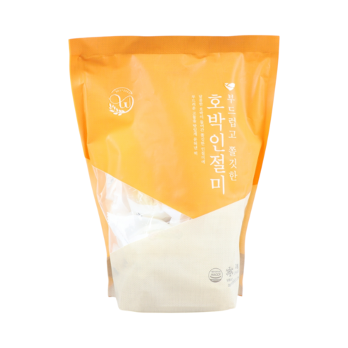 창억 은은한달콤함이매력적인 호박인절미 (50gx10개) 개별포장으로보관및휴대가간편 가벼운아침,든든한간식으로제격 (드라이아이스 포함)