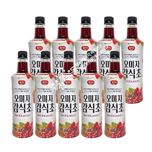 오미자감식초970ml/광야-10개