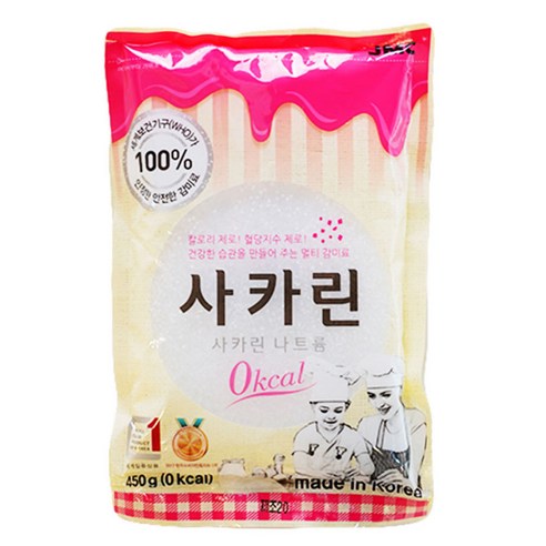 공식판매처 국내산100% JMC사카린100g 신화당 옥수수 뉴슈가 당원 스테비아OK