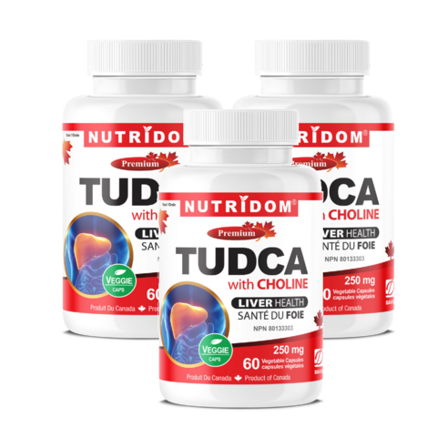 뉴트리돔 TUDCA 투드카 콜린함유 60 식물성 캡슐 x3, 3개, 60정