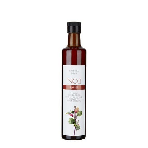 (앤오일)특A급 국산들깨100% 저온압착 당일착유 국산들기름500ml
