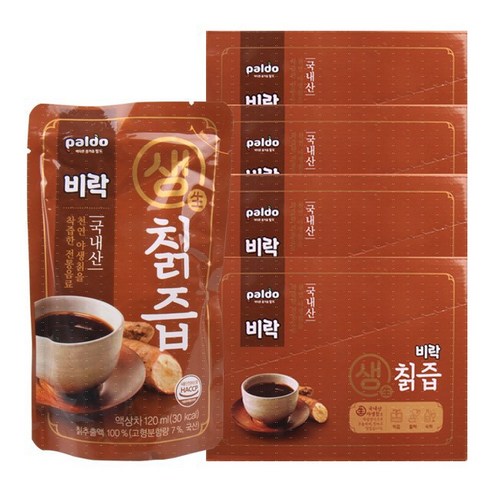 팔도 비락생칡즙, 100ml, 40개