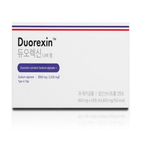 듀오렉신 나비 정 미국 승인 성분 800mg x 56정