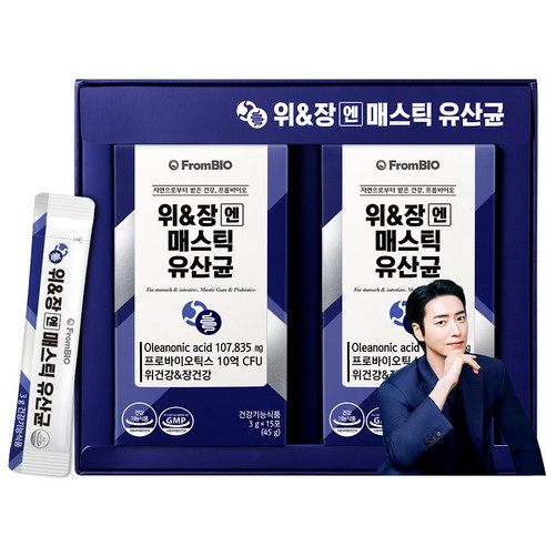 프롬바이오 위 앤 장엔 매스틱 유산균 15p