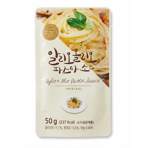 이지쉐프 알리오올리오 파스타소스, 50g, 12개