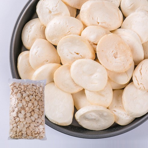 두레농산 떡국뻥튀기 1kg (무) 대용량 과자 쌀떡국튀밥 스낵 간식 엠티 행사 축제 업소용