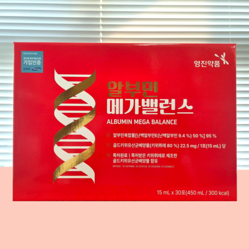 영진약품 알부민 메가밸런스 15ml 30포