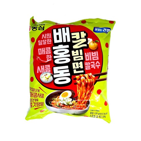 배홍동 칼빔면 128g