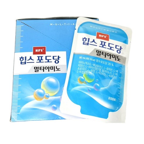 마시는 포도당 힙스 포도당 멀티아미노 80ml x 10팩