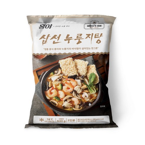 홍야 삼선누룽지탕 630g