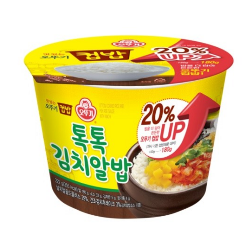오뚜기 맛있는 컵밥 톡톡김치알밥