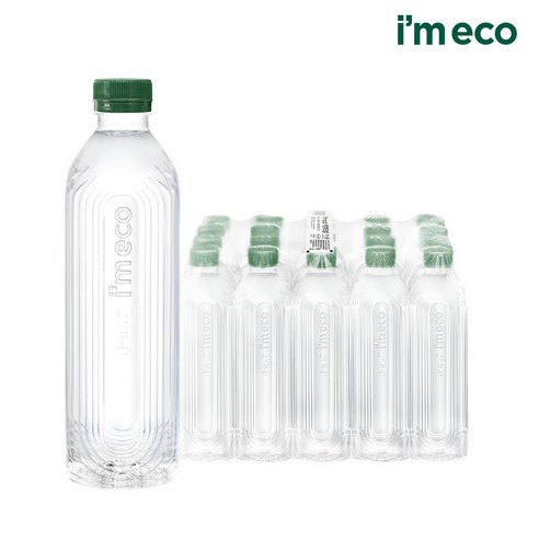 미세플라스틱 없는 생수 아임에코샘, 500ml, 20개