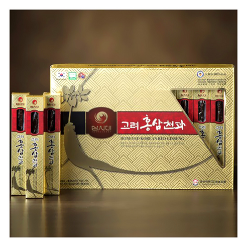 삼시대 홍삼천과 300g(30g x10봉) 홍삼정과 홍삼간식