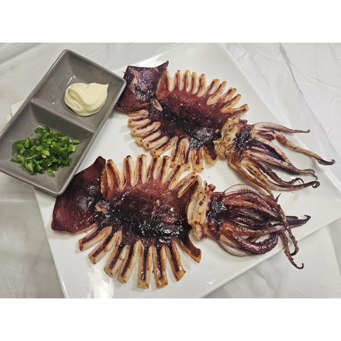 [산지직송] 백억상점 국내산 구룡포 원양산 반건조오징어, 1개, 5미 450g 내외