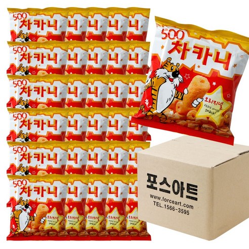 차카니 JJ 추억의 불량식품 문방구과자 스낵, 32g, 30개