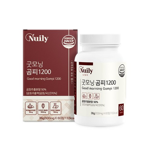 굿모닝 곰피 1200 국산 곰피 추출물 분말 정 흑마늘 울금 야관문 베타글루칸 함유 알긴산 디에콜 간건강식품 식약처 해썹 인증