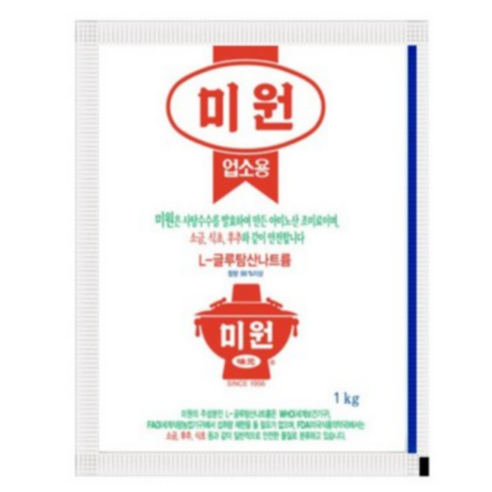 미원 감칠맛